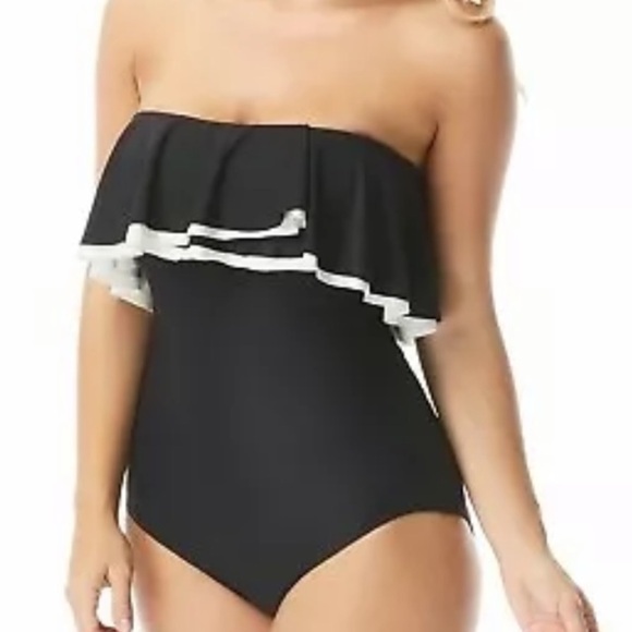 CONTOURS by Coco Reef Ruffled One Piece Swimsuit - Picture 2 of 5